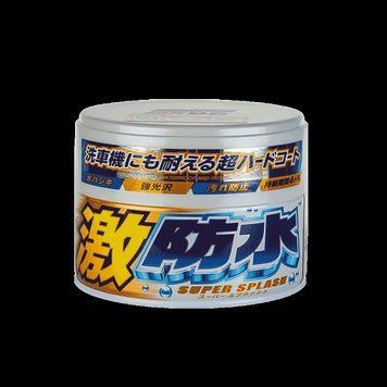 Водоотталкивающий воск для белых автомобилей SOFT99 Water Block Wax White 300 гр