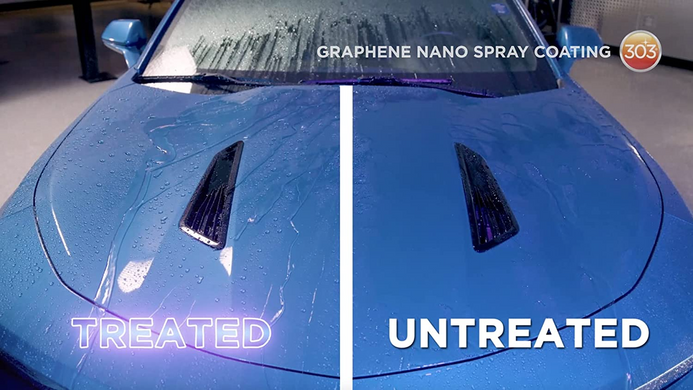 Графеновое спрей покрытие для авто 303 Graphene Nano Spray Coating 500 мл