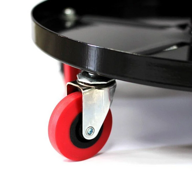 Детейлинг стул с лотком для инструментов - MaxShine Detailing Stool With Tool Tray красно-черный (702301)