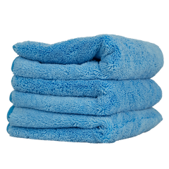 Полотенце супер плюшевое, микрофибра, синее Super Plush Towel 40 X 40см - 1 шт