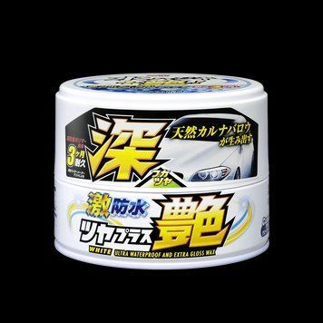 Воск для водоотталкивания и блеска, белые автомобили SOFT99 Water Block Wax Gloss Type White