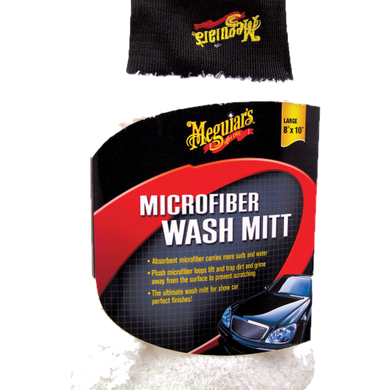 Рукавиця мікрофіброва для миття Meguiar's X3002EU Microfiber Wash Mitt, 19 х 29 см