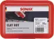 Красная глина для очистки лакокрасочных поверхностей 200 г SONAX Clay Rot (450405)