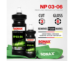 Полірувальна паста для кузова автомобіля 250 мл SONAX PROFILINE Nano Polish NP 03-06 (208141)