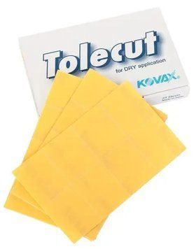 Листы абразивные TOLECUT SO 29х35мм 1/8 разрез, желтый, K-800