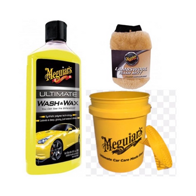 Рукавиця лама для миття Meguiar's A7301 Lambs Wool Wash Mitt