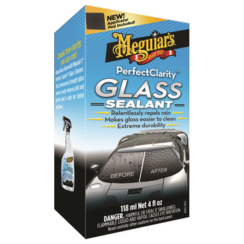 Pахисний силант (антидощ) для скла Meguiar's G8504 Perfect Clarity Glass Sealant, 118 мл