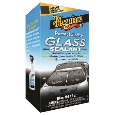 Pахисний силант (антидощ) для скла Meguiar's G8504 Perfect Clarity Glass Sealant, 118 мл