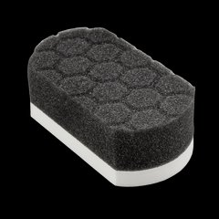 АПЛІКАТОР ПІНОПОЛІУРЕТАНОВИЙ ЧОРНИЙ ДЛЯ ПОЛІРУВАННЯ 3 фаза Hex Logic Black Finishing Hand Pad