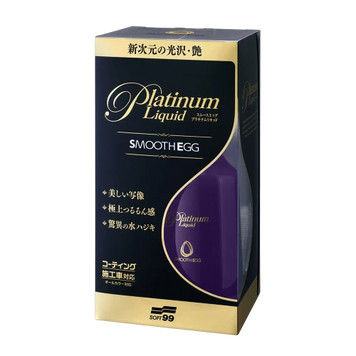 Полимерный спрей для зеркального блеска SOFT99 Smooth Egg Platinum Liquid 230 мл