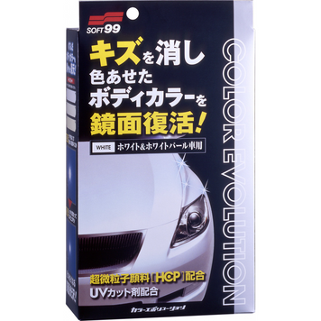 Цветообогащающая полироль для белых автомобилей SOFT99 Color Evolution White 100 мл