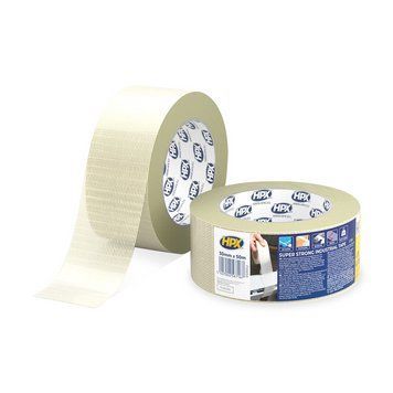 HPX SUPER STRONG INDUSTRIAL TAPE - 50мм x 50м - сверхпрочная армированная стекловолокном лента