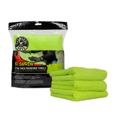 Полотенца из микрофибры Chemical Guys El Gordo Extra Thick Supra Green 41 x 41см - 1 шт