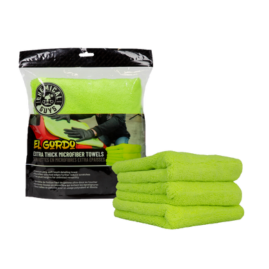 Полотенца из микрофибры Chemical Guys El Gordo Extra Thick Supra Green 41 x 41см - 1 шт