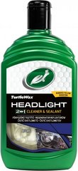 Полироль-реставратор для фар 2 в 1 Turtle Wax Headlight Restorer 300 мл