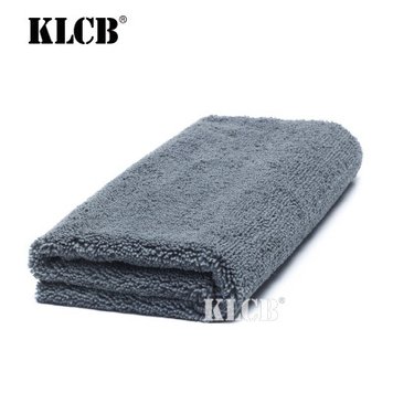 KLCB Towel gray Высококачественная микрофибра для авто серая 40*60см