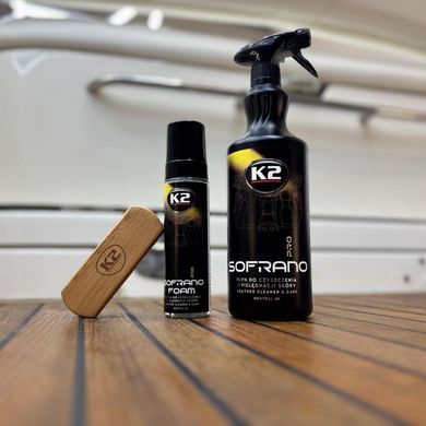 Засіб для очищення шкіри К2 Sofrano Pro Leather Cleaner 200 мл