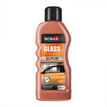 Абразивный очиститель Nowax Glass Cleaner Scrub для стеклянных поверхностей от водного камня, 250мл NX25247
