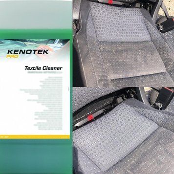 Засіб для хімчистки салону авто, килимів, меблів Kenotek Textile Cleaner 1л Бельгія, 1 л