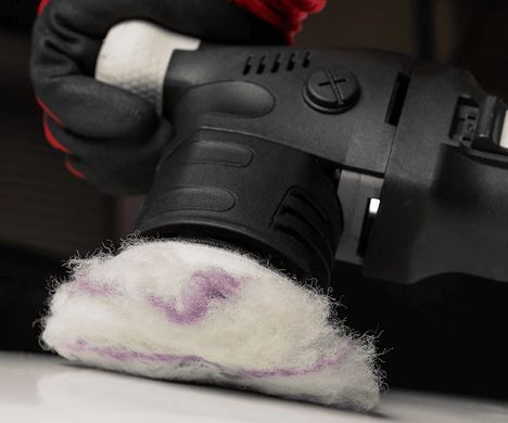 Полірувальний круг з шерсті середньої жорсткості MaxShine Premium Wool Cutting Pad &Oslash;125 mm
