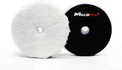 Полірувальний круг микрофибровый ріжучий - MaxShine Microfiber Cutting Pad 80 мм. синій (2051080B)