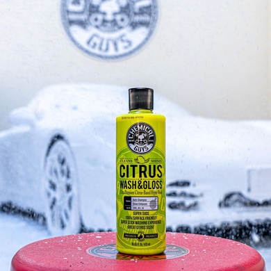 Автошампунь Citrus Wash And Gloss Concentrated Ultra Premium Hyper Wash Aand Gloss - 473мл