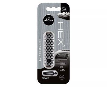 Автомобильный ароматизатор Aroma Car HEX - Silver (835769)